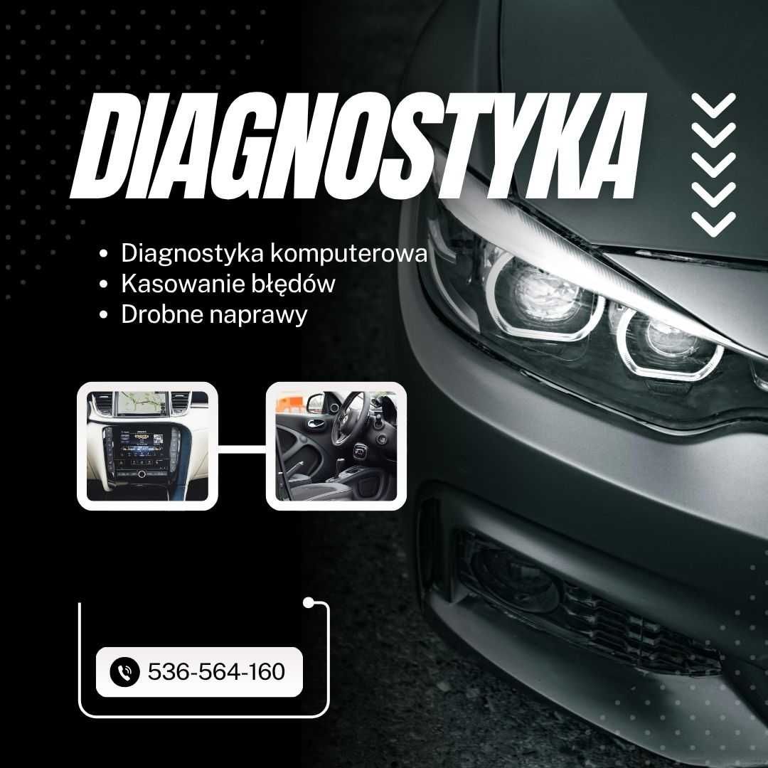 Diagnostyka komputerowa/ Kasowanie błędów/ Dojazd do Klienta