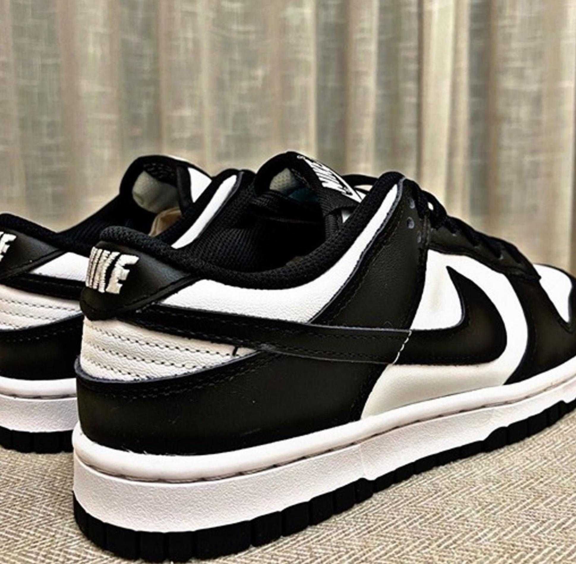 Nike Dunk Low Retro White Black Panda  38.5