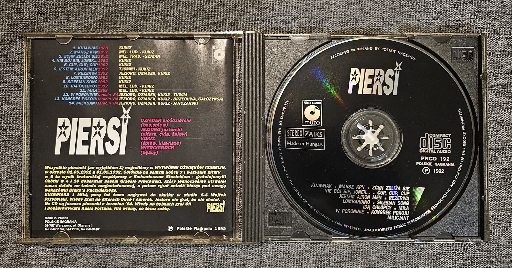Piersi CD Paweł Kukiz