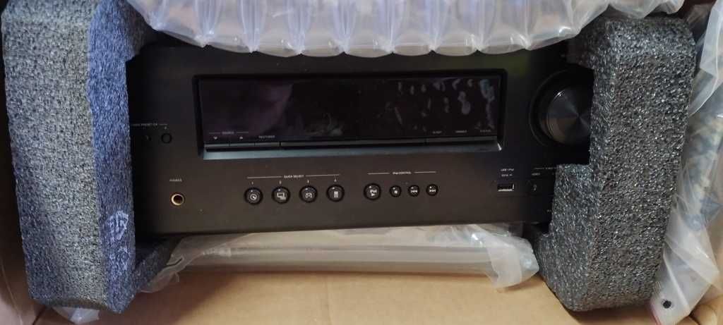 Amplituner DENON AVR-1612, 5 głośników, przewody PROLINK