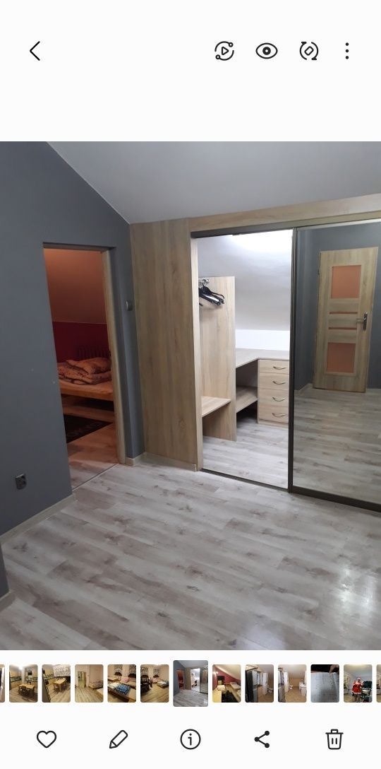 Piętro w domu jednorodzinnym Ok. 100m²  okolice ul.Kolumny 292