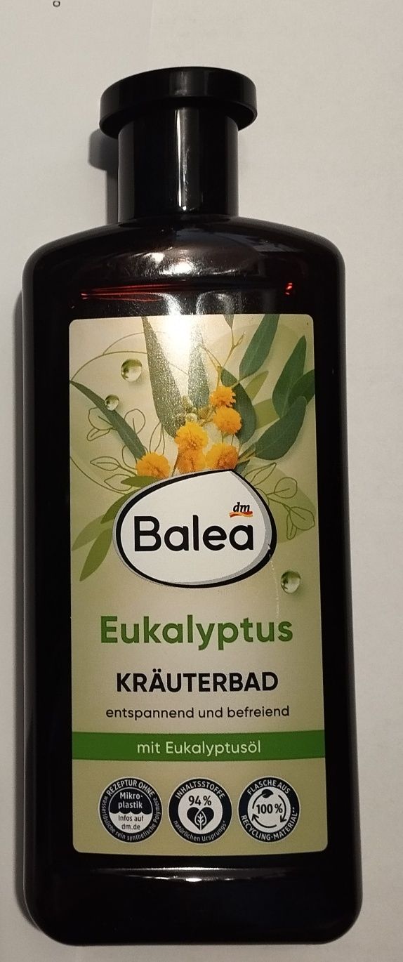 Balea płyn do kąpieli o zapachu eukaliptusa z olejkiem