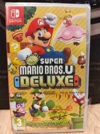New Super Mario Bros. U Deluxe Nintendo Switch Nowa Folia SklepRetroWW