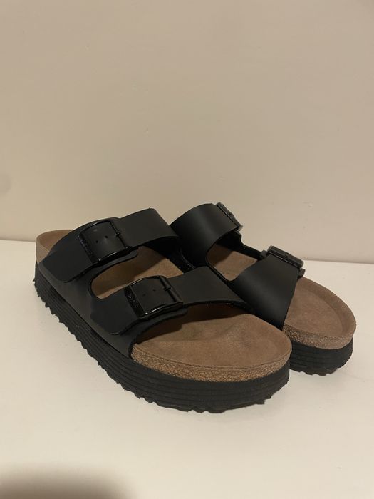 Klapki birkenstock papillo platforma