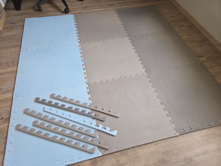 Podłoga piankowa puzzle duże