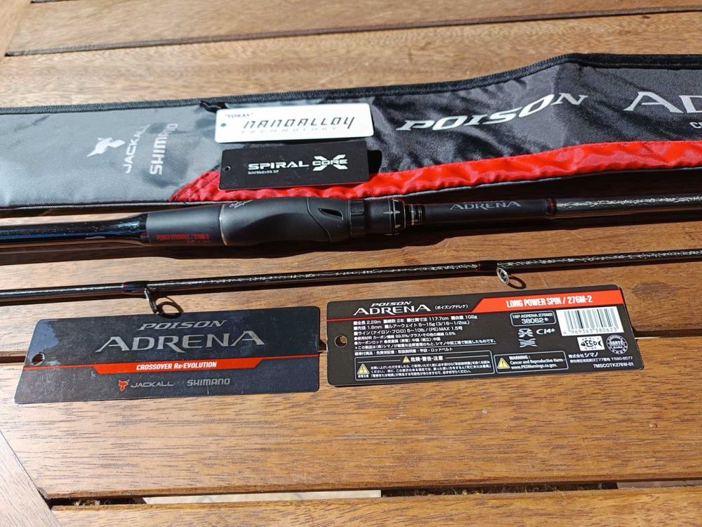 Shimano & Jackal Poison Adrena-76M-2