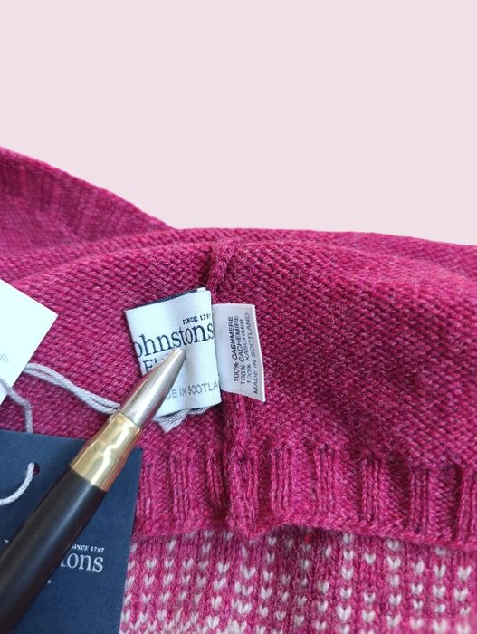 Жіночий кашеміровий снуд Johnstons of Elgin x loro piana баф/cashmere