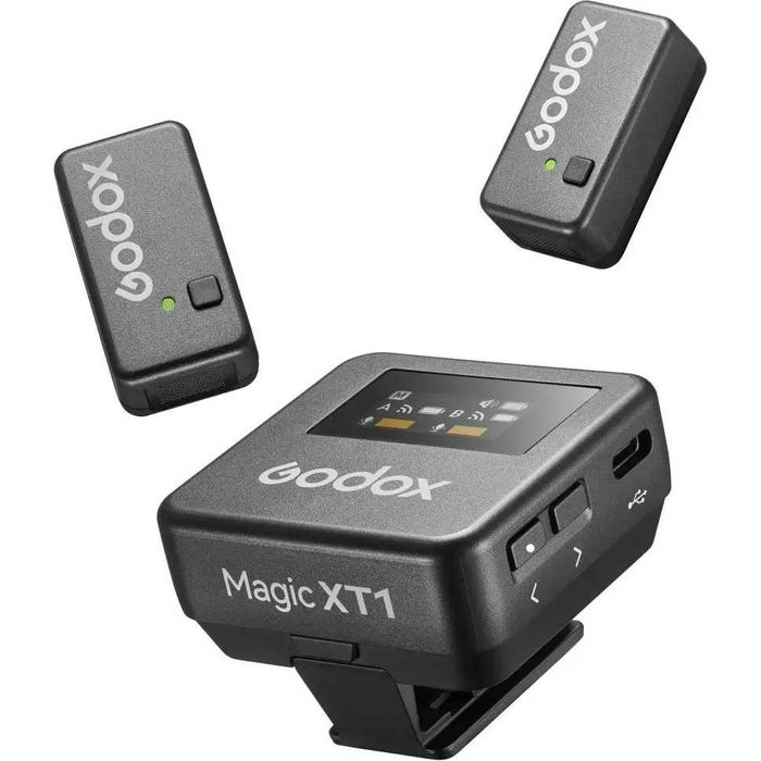 Godox Magic XT1 — бездротовий петличний мікрофон з кейсом TRS/USB-C