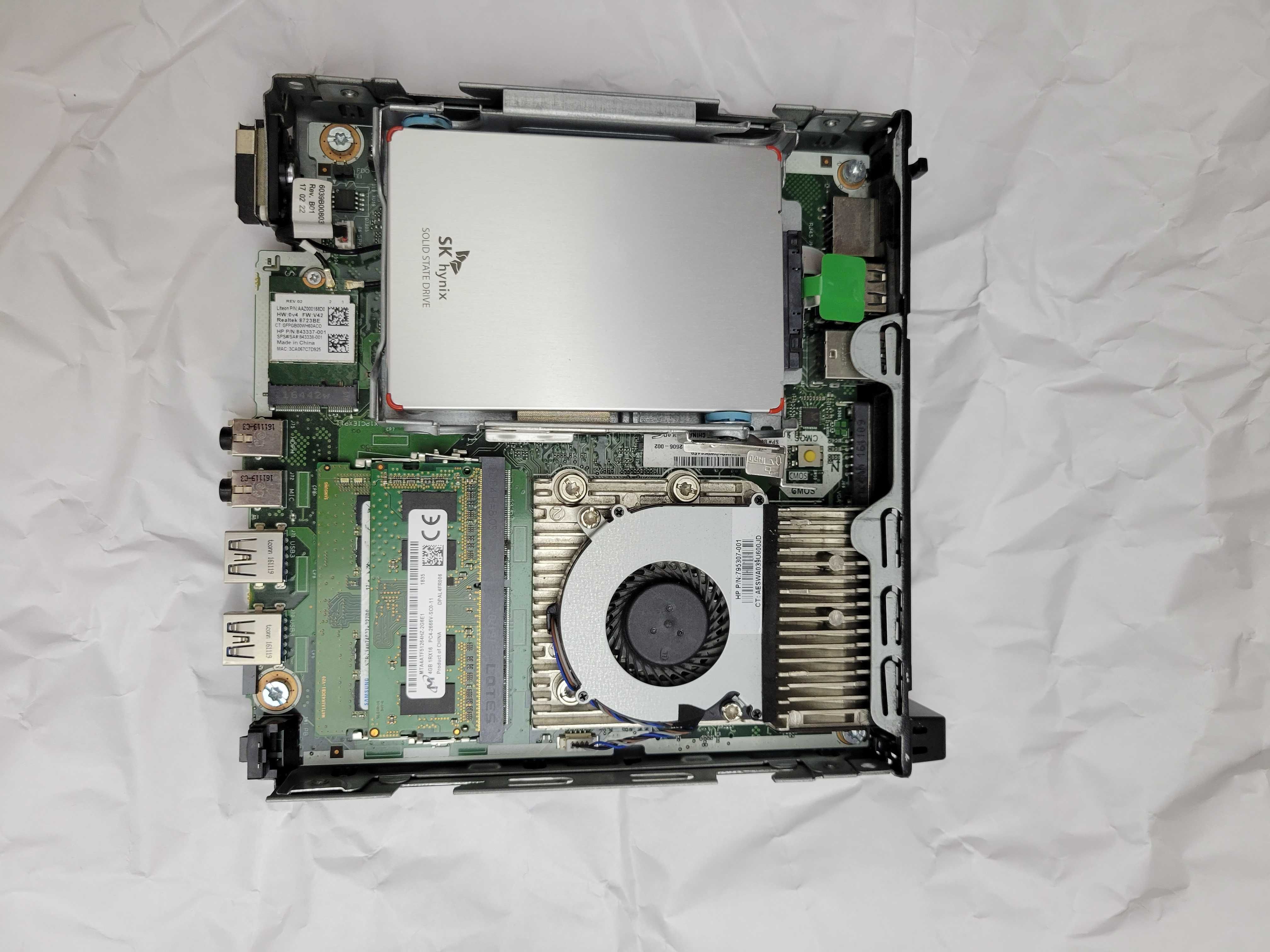 Неттоп HP 260 G2 i3-6100U 8Gb DDR4 256Gb SSD WiFi HDMI VGA компьютер