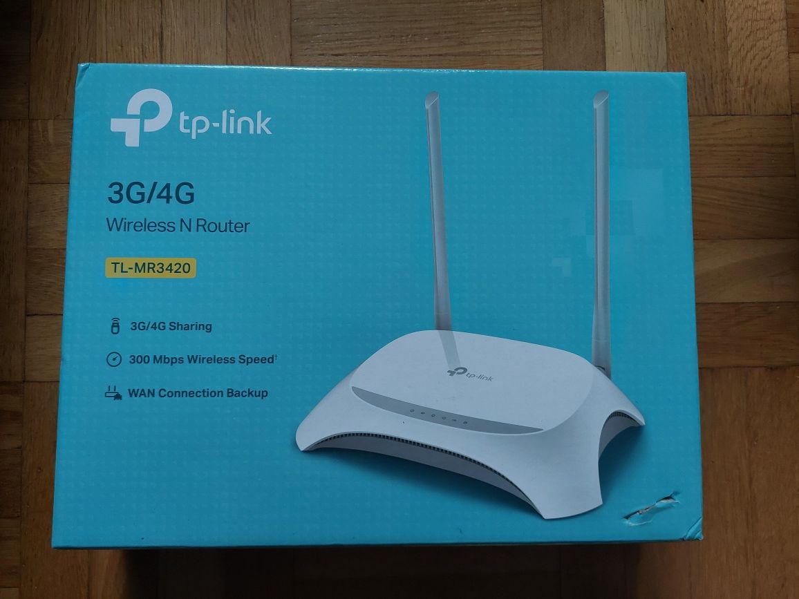 Bezprzewodowy router  Tp-link TL-MR3420