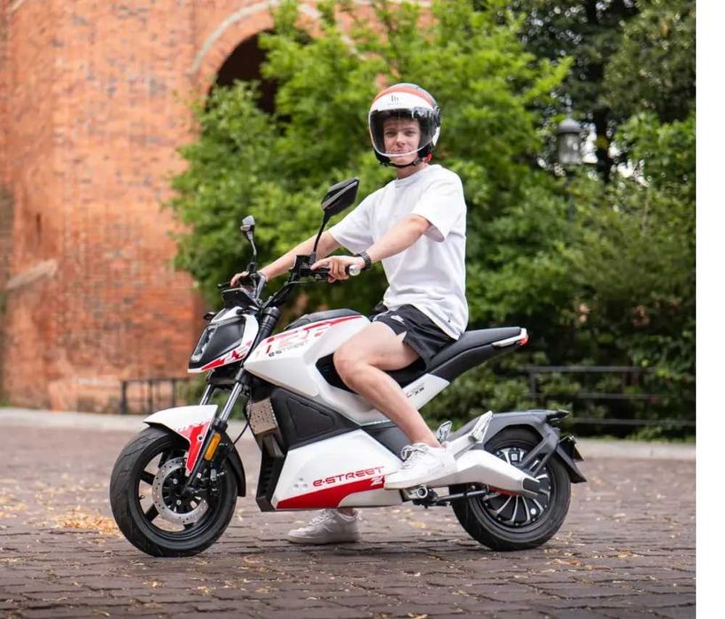 Motorower elektryczny MRF eSTREET 2.5 jak motorynka raty transport