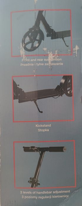 Hulajnoga składana 200 mm Seven For 7, nowa.