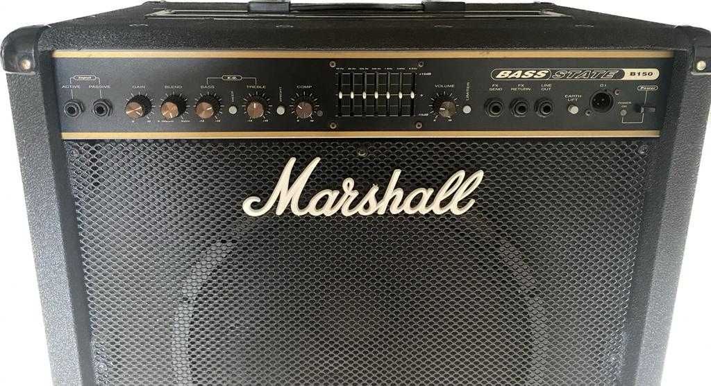 Marshall Bass State B150 - Valvulas Solid-State 12Ax7/ECC83