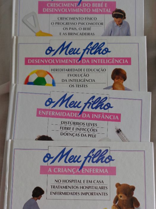 Colecção completa de livros "O meu Filho", auto-ajuda
