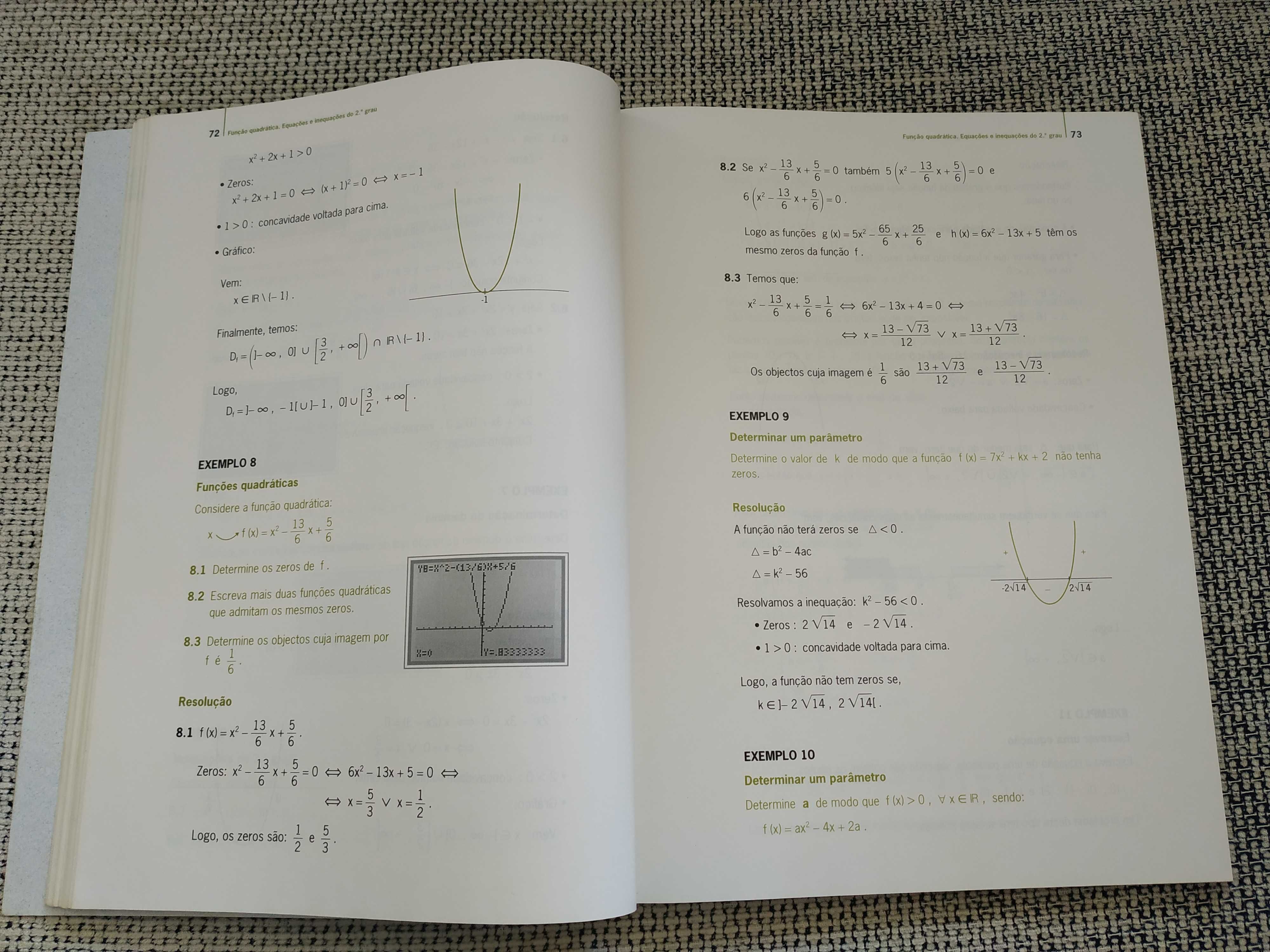 Manual "Exercícios 10º ano" 3 partes