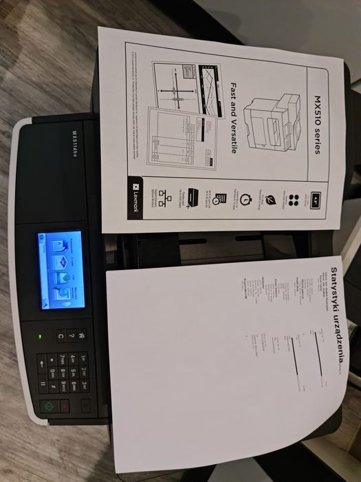 Drukarka Lexmark mx511dhe. Wifi