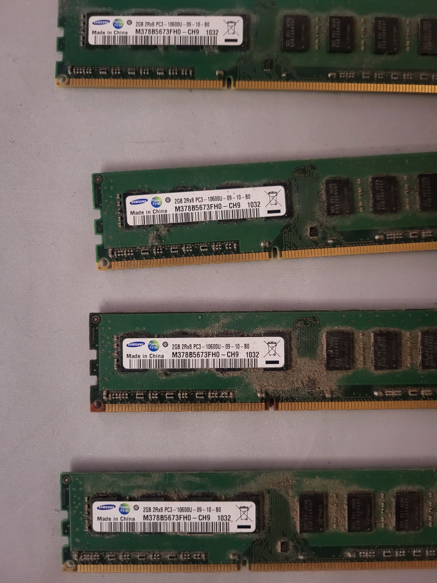 Sprzedam pamiec Ram DDR 3 4x 2GB. Razem 8GB