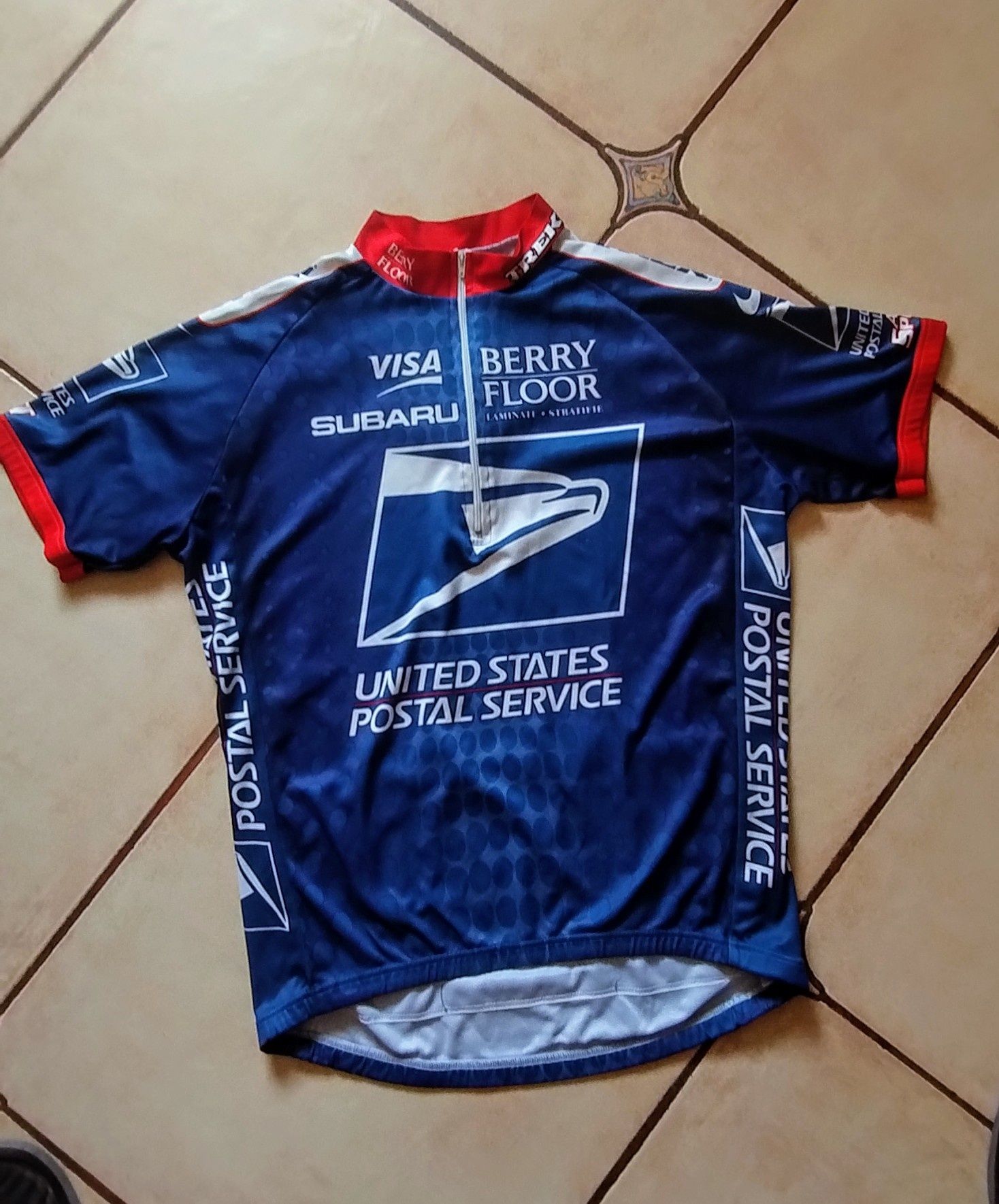 Koszulka kolarska US Postal Trek Nike  Made im Italy