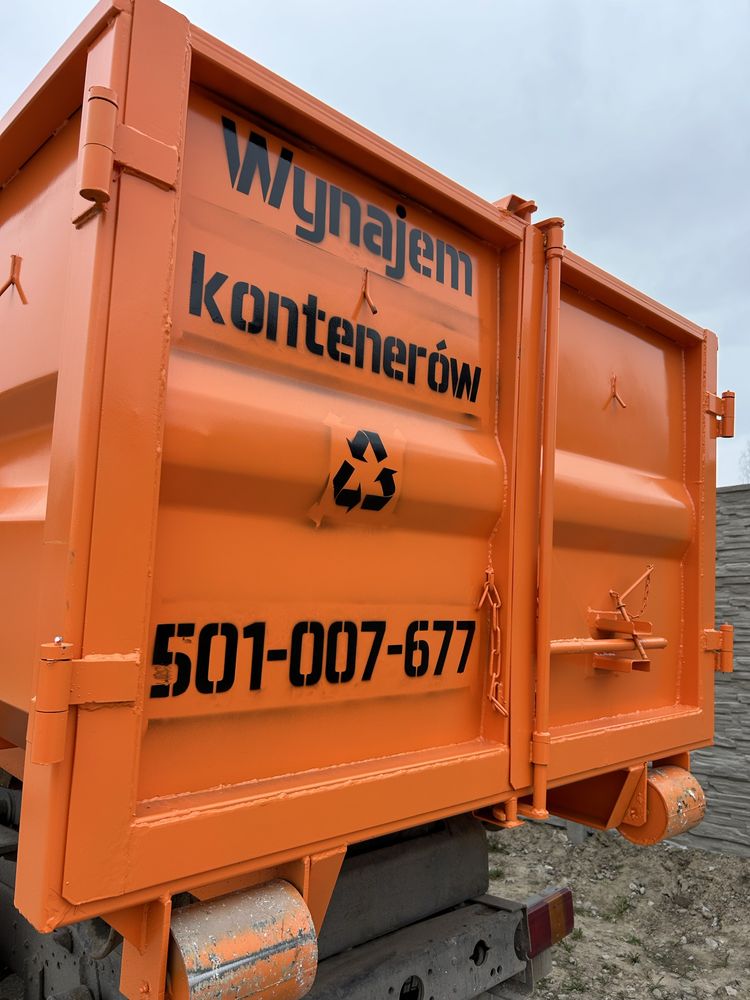 Wynajem kontenerów, wywóz odpadów i gruzu
