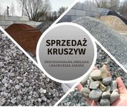 Kruszywo drogowe, tłuczeń, kliniec, żwir, piasek