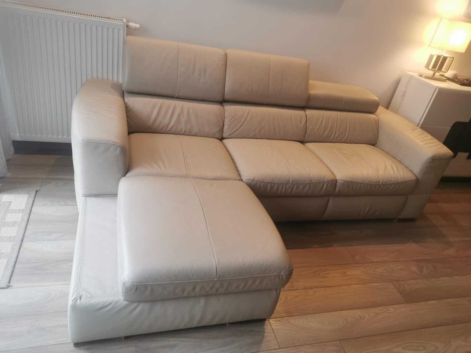 Polecam skórzany narożnik w bardzo dobrym stanie