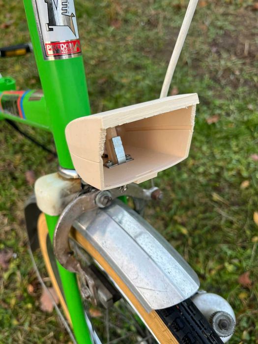 Lampka przednia rowerowa Romet Wigry Jubilat Karat Zenit składak