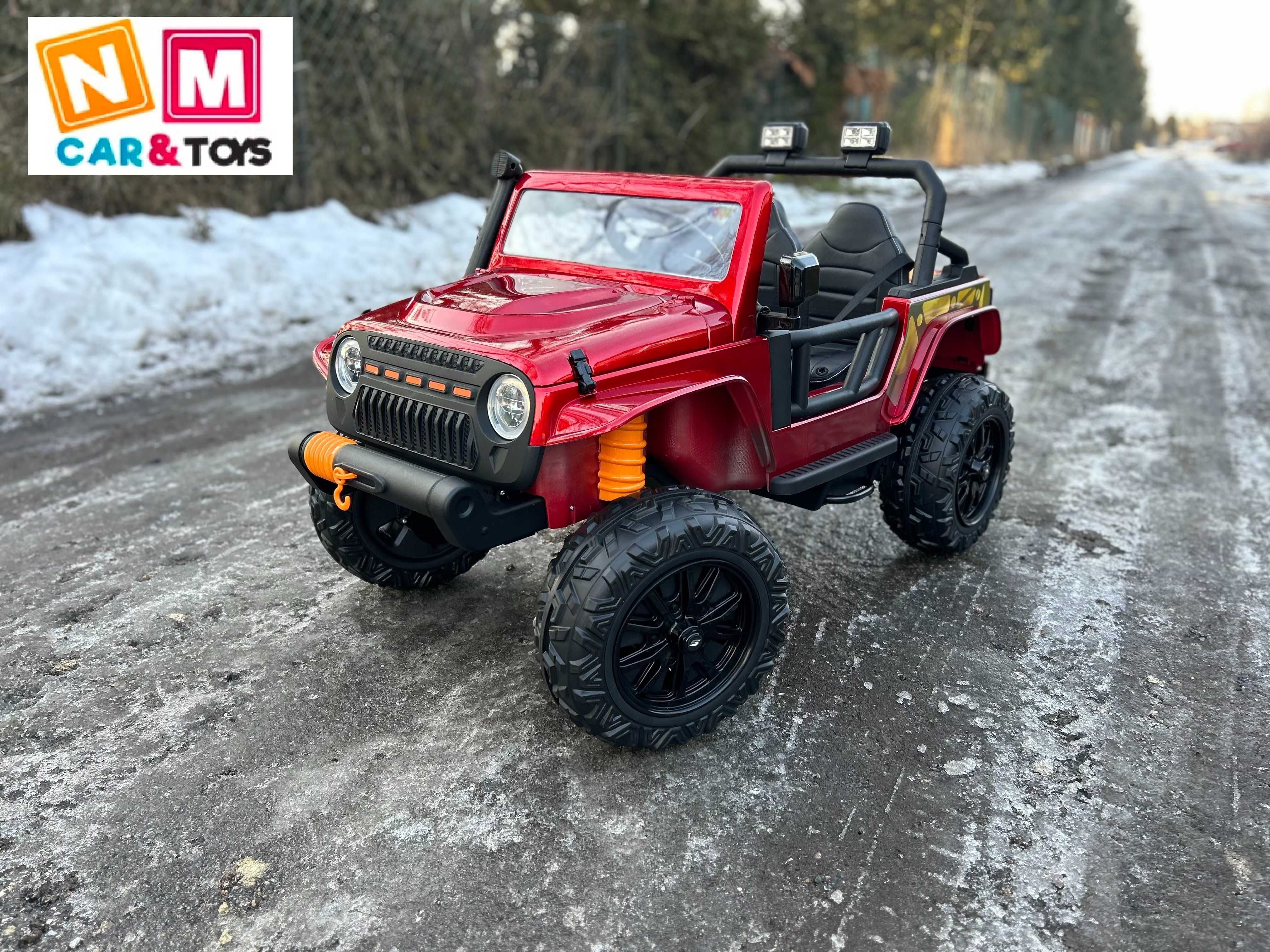 udźwig 100Kg 4x4 Pojazd 2os. auto samochód na akumulator dla dzieci