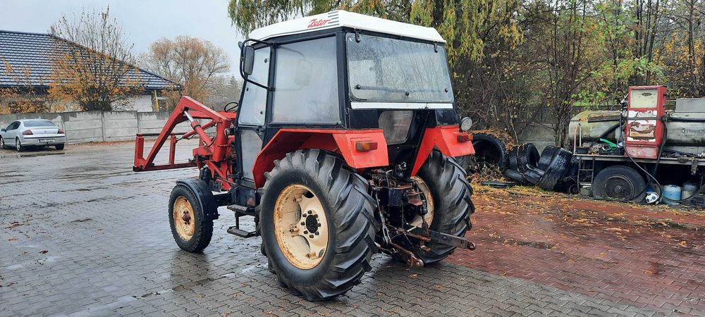 Zetor 7211 z turem rok 1988 zarejestrowany