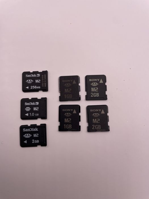 Karty pamięci M2 256mb 1GB 2GB