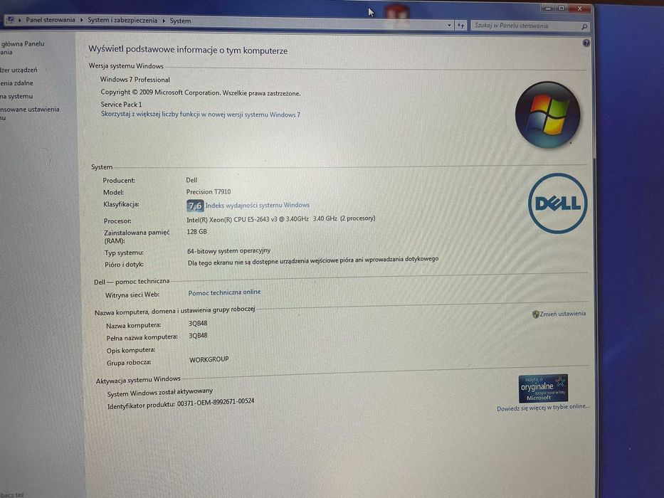 Serwer Dell Precision Tower 7910 CPUx2 !!!