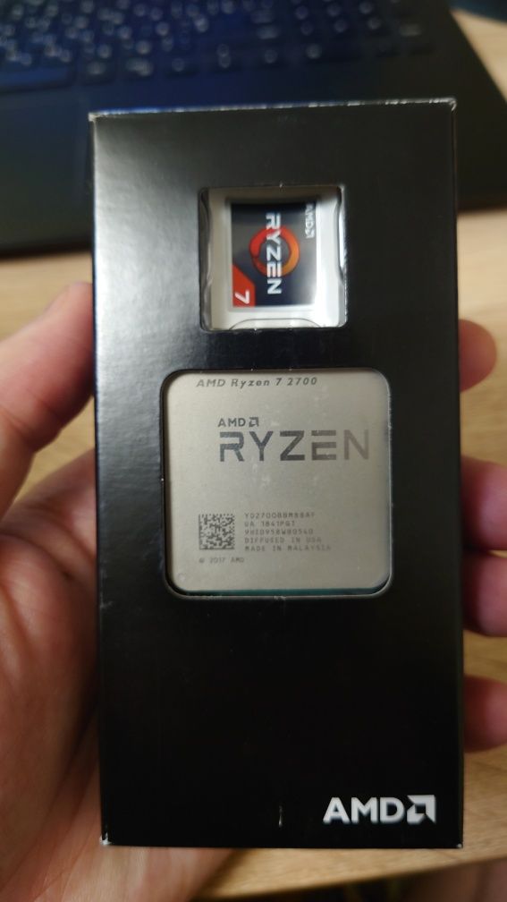 Процессор AMD Ryzen 7 5700X 3.4GHz/32MB Tray Ryzen 7 2700X 3.2-4.1 GHz