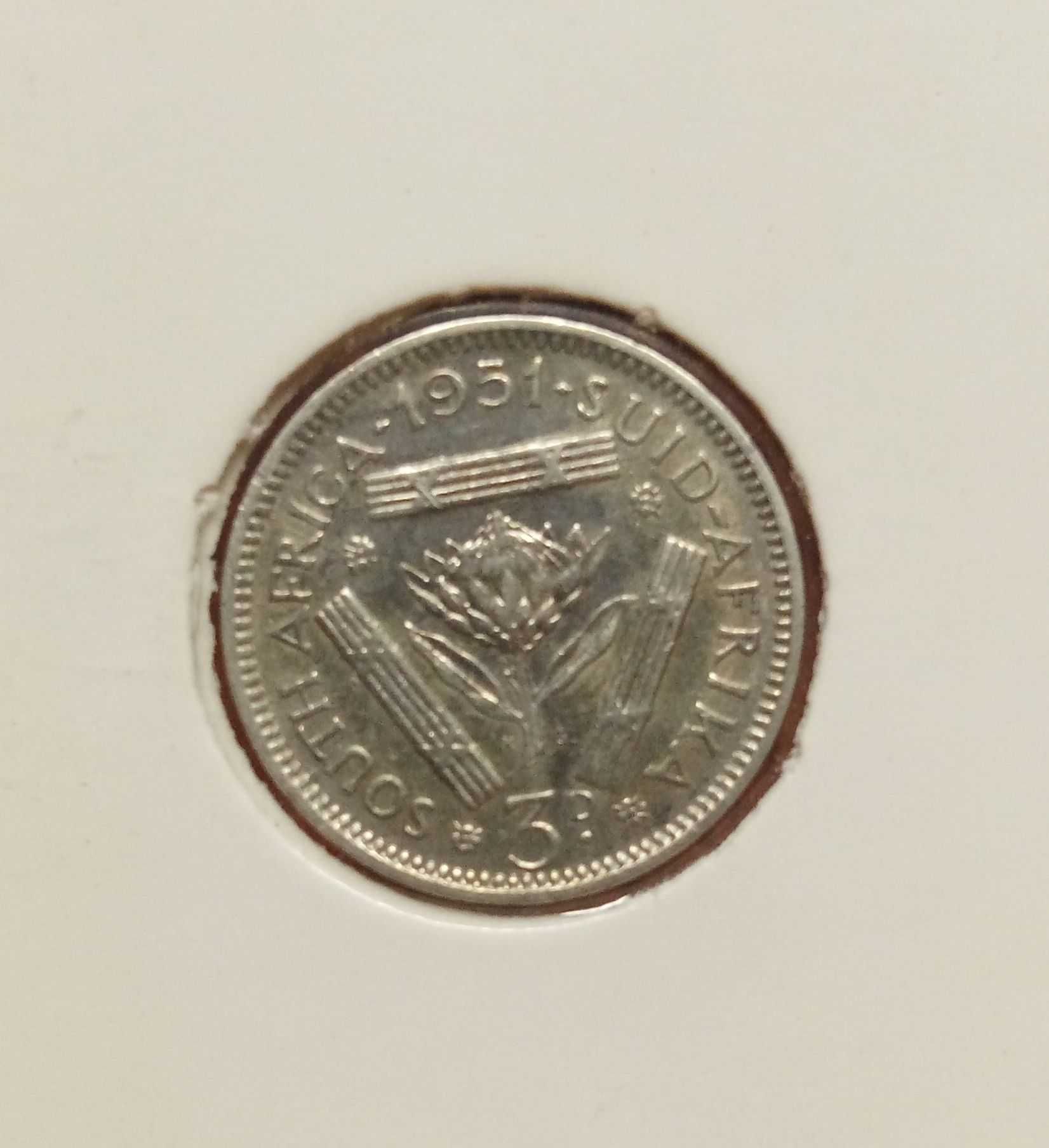 Moeda em prata de 1951