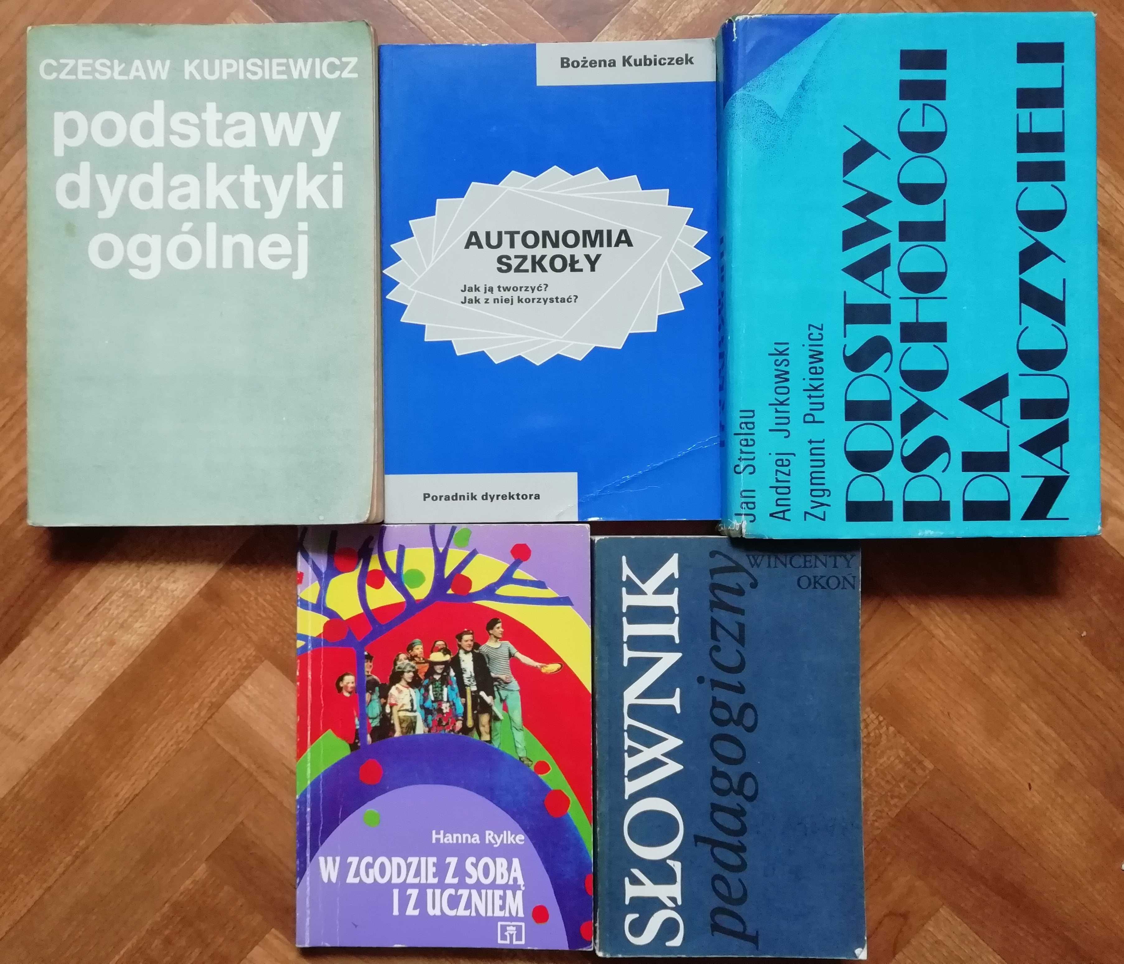 5x Pedagogika, Dydaktyka, Szkolnictwo ZESTAW KSIĄŻEK