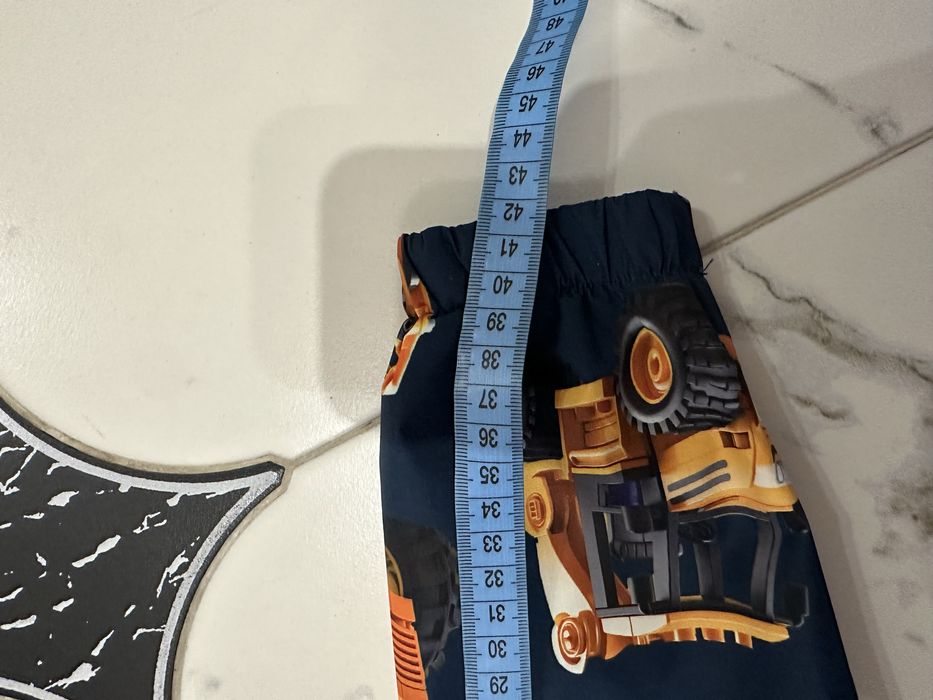 Дощовик хлопчачий 98 розмір / на флісі до пояса (трактор)