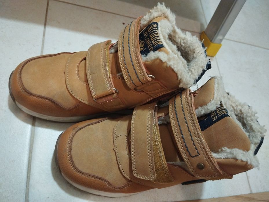 Buty kozaki zimowe ocieplane chłopięce r. 30