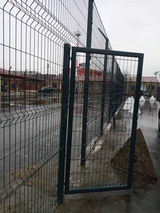 Монтаж установка  забора 3д сетка установка забора большой опыт работ
