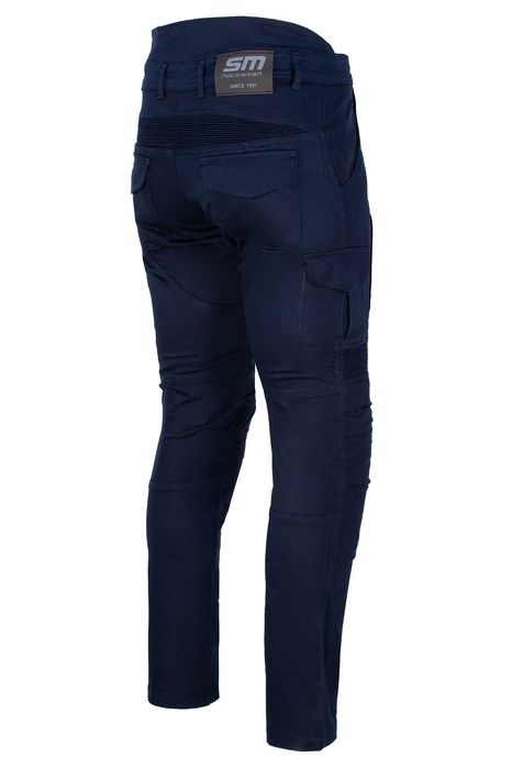 Spodnie motocyklowe navy  SCRAMBLER CARGO KEVLAR GIRO