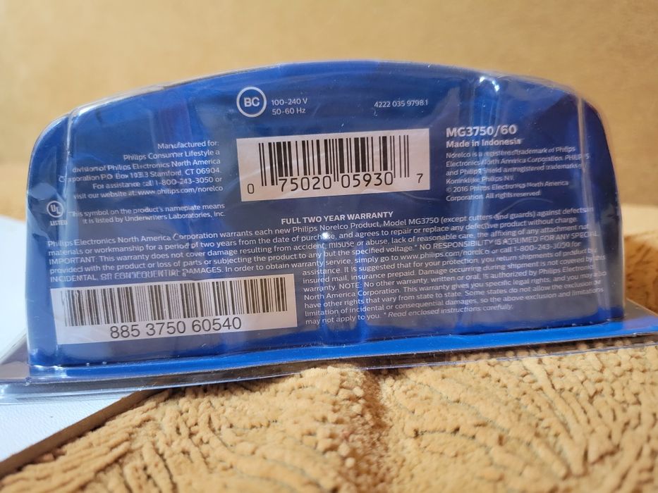 Тример машинка для стрижки Philips Multigroom MG3750, Оригінал