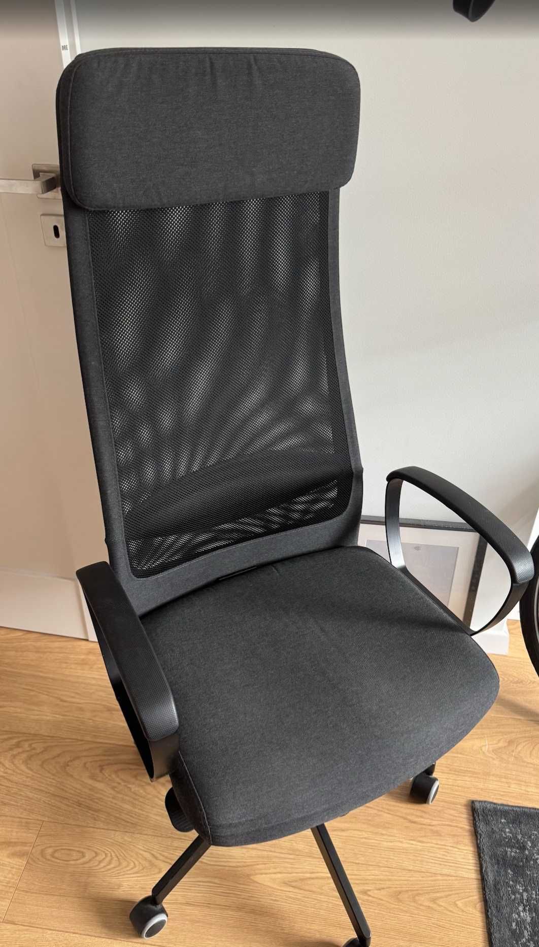 IKEA Markus Krzesło biurowe, Vissle ciemnoszary