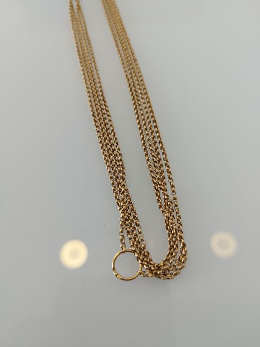 Fio cordão em ouro de 19,2kt