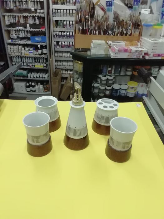 Conjunto de louça de quarto - banho