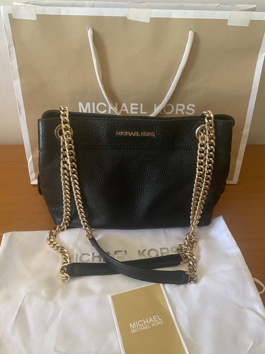 Bolsa Preta em pele Michael Kors (original)