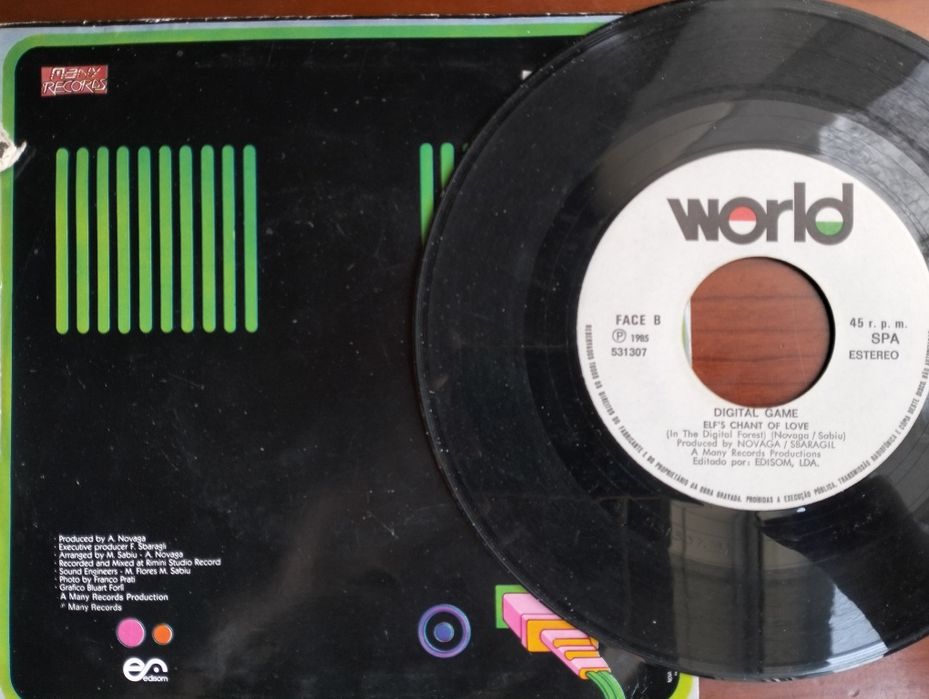Disco de vinil single Digital Game