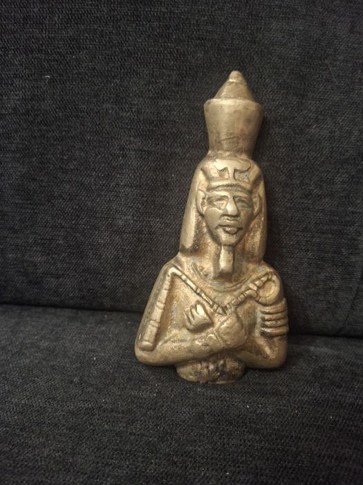 Szyld od popielniczki z mosiądzu