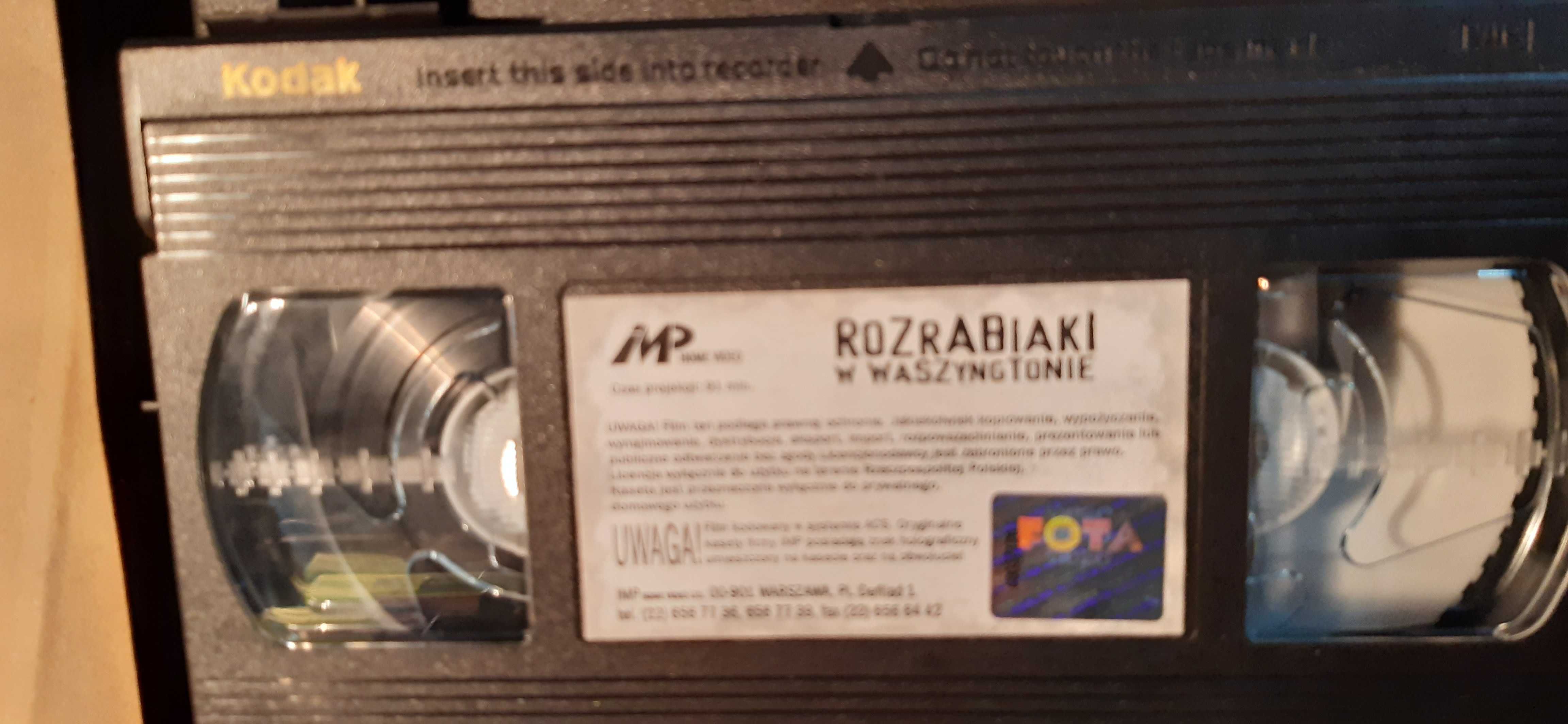 kaseta vhs Rozrabiaki w Waszyngtonie