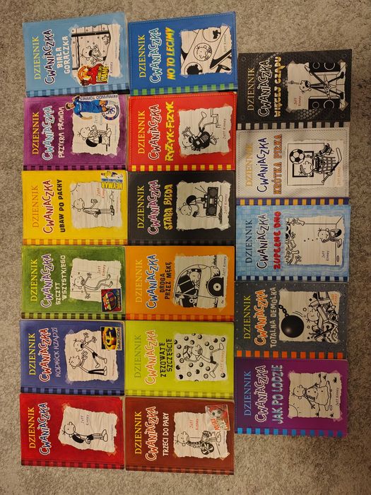 TANIO Dziennik Cwaniaczka 1-17 - Jeff Kinney