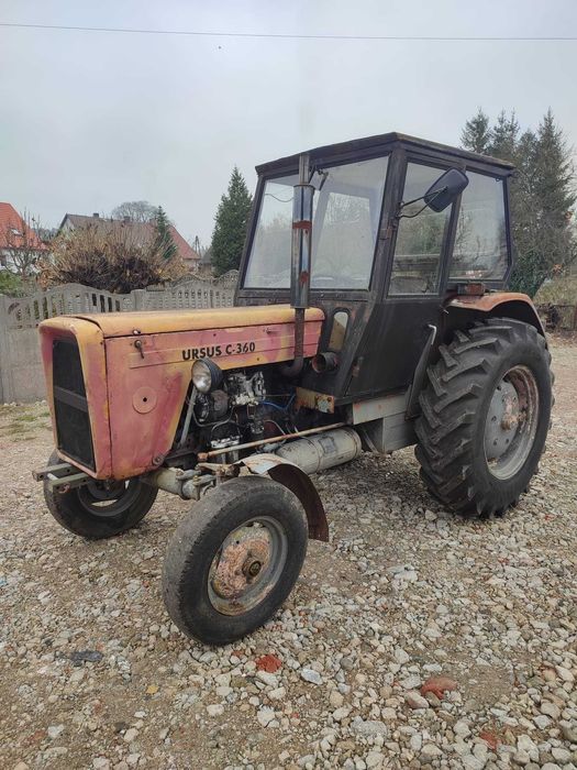 Ursus c355 c360 w pełni sprawny nowe opony tył