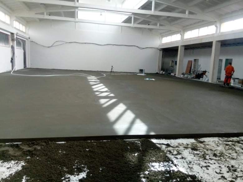 Posadzki cementowe, chudy beton, Anhydryt