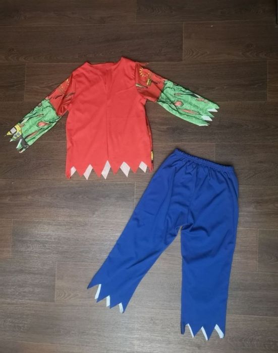 Карнавал костюм скелет зомбі ігроман 5 6 років 110-116 зріст хеловін