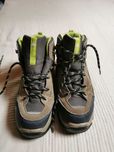 Buty trekkingowe forclaz 500 H WP JR BROWN